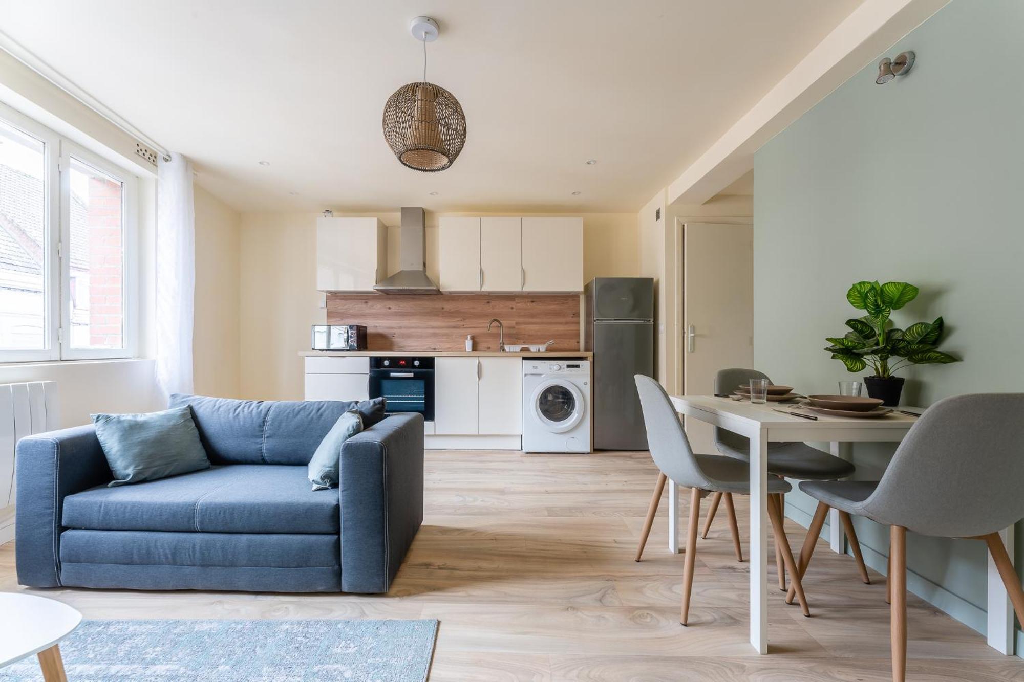 Le Chic - Appartement Elegant & Cosy En Hyper-Centre De Douai Luaran gambar